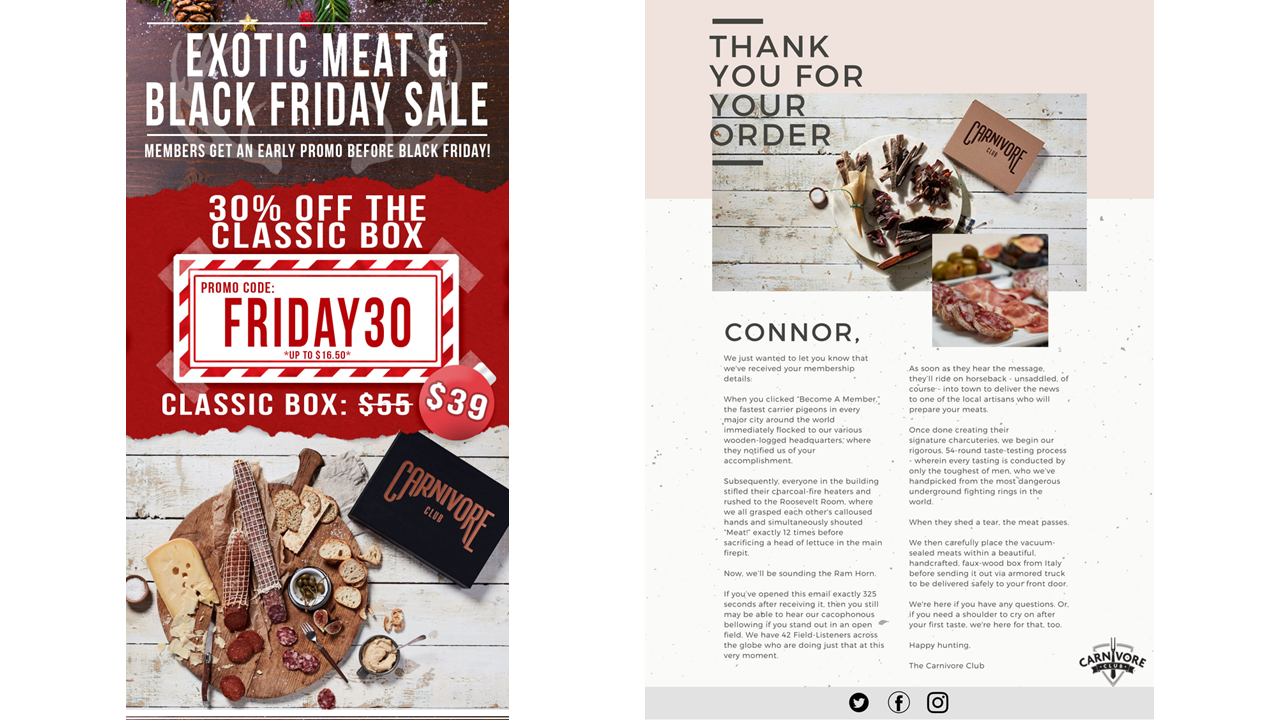 Dillon Shane Marketing Manager Carnive Club Email